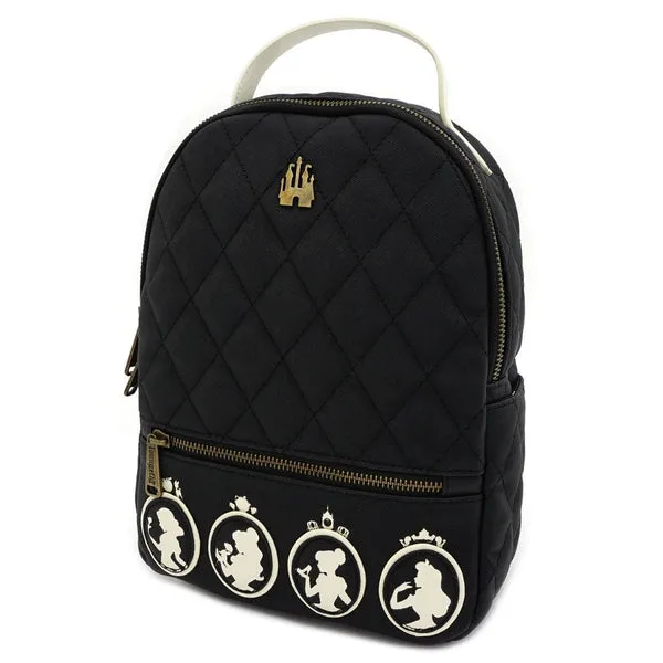 Loungefly X Disney Princess Quilted Cameo Mini Backpack