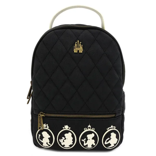 Loungefly X Disney Princess Quilted Cameo Mini Backpack