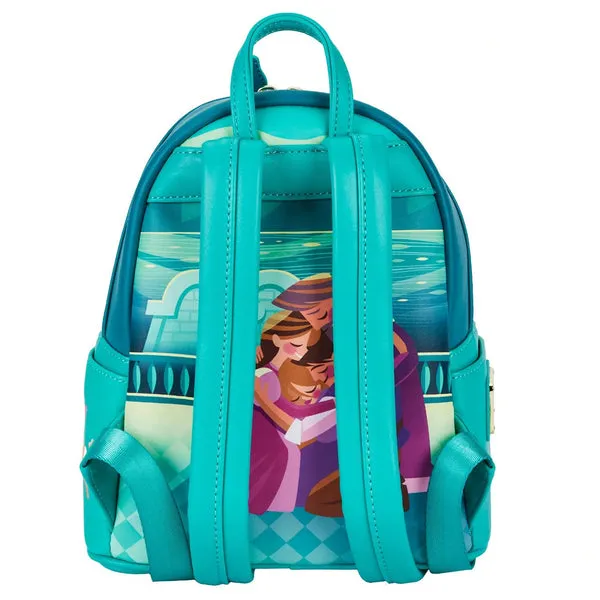 Loungefly x Disney Tangled Princess Castle Mini Backpack