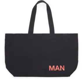 MAN Print Bag Navy/Red