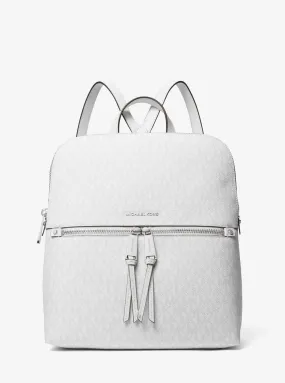 MICHAEL MICHAEL KORS Rhea medium logo slim backpack -                         -                     -                