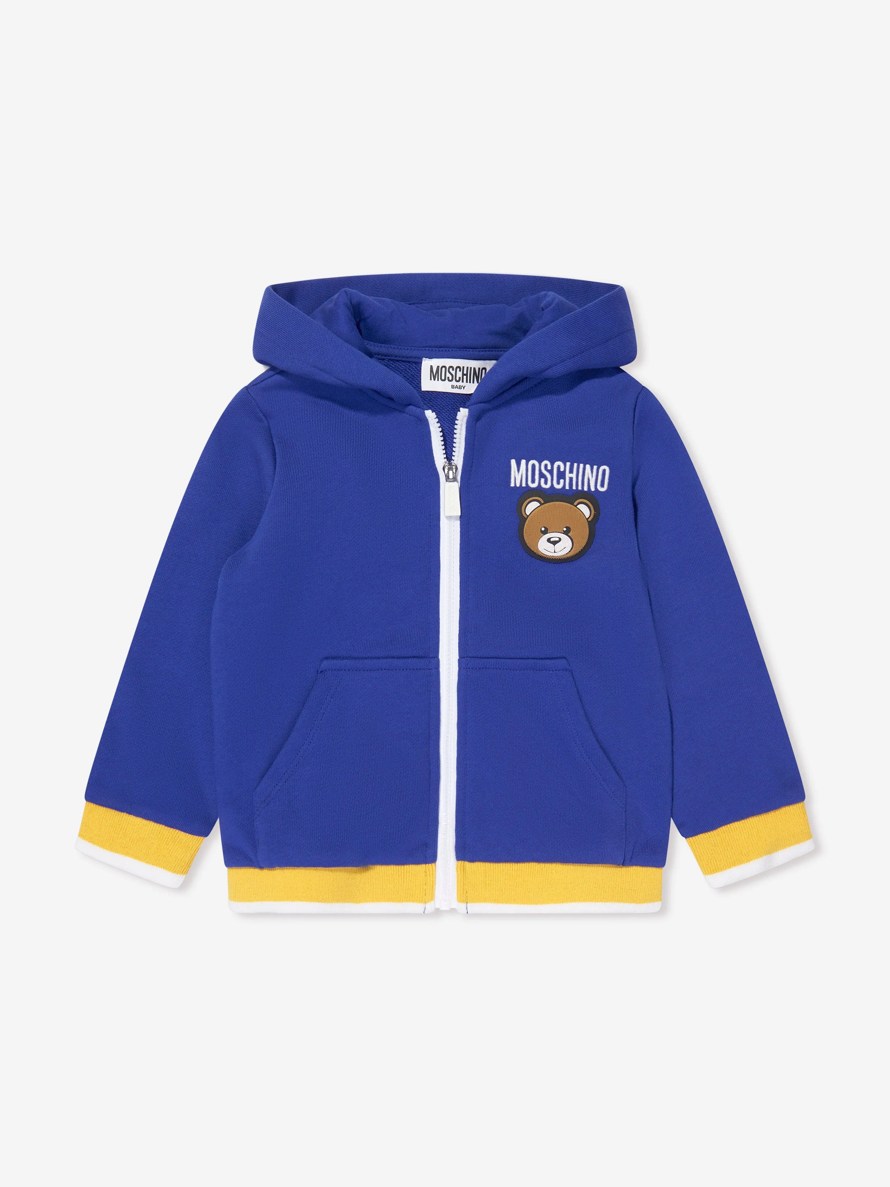 Moschino Baby Boys Teddy Logo Tracksuit in Blue