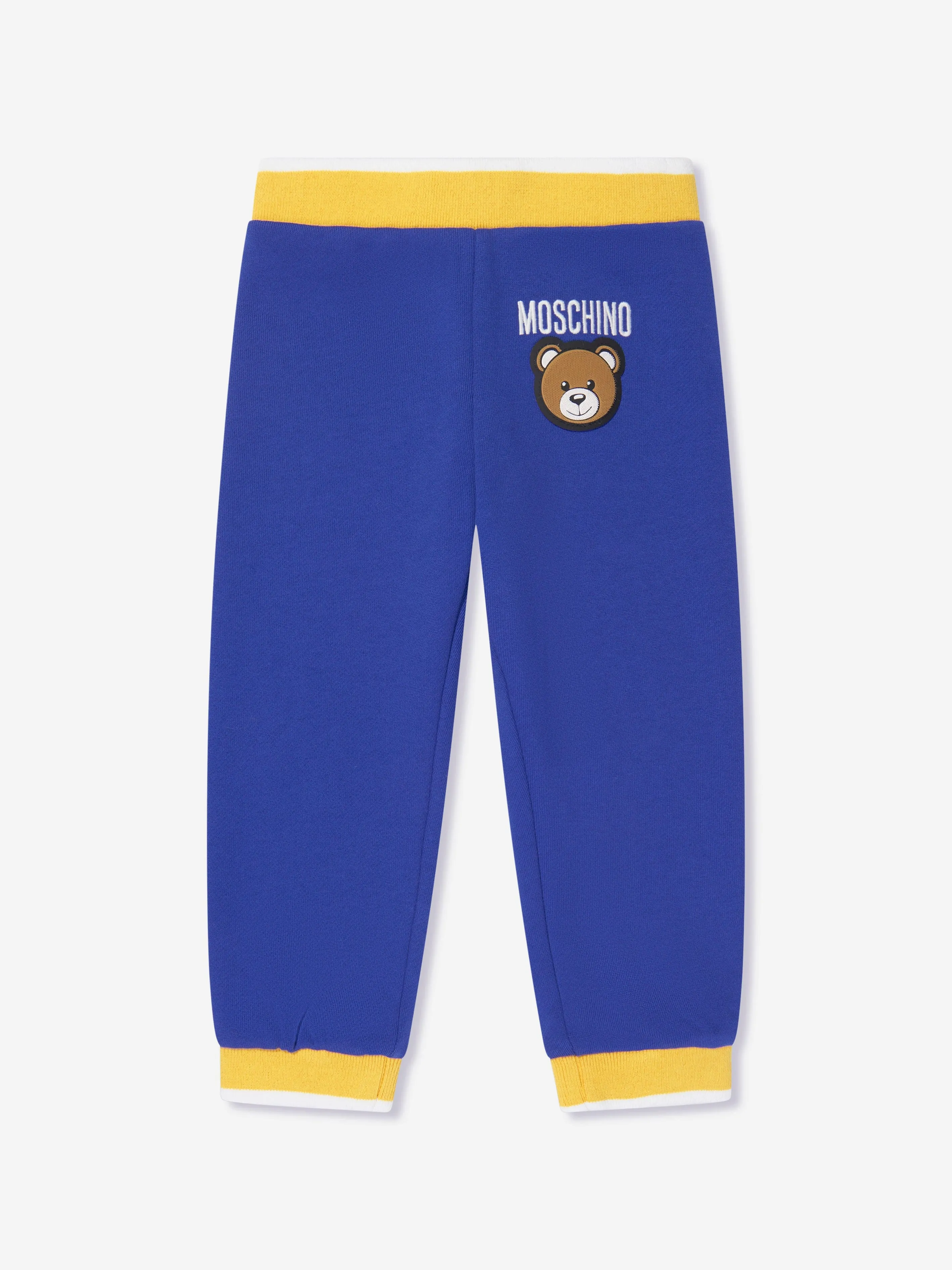 Moschino Baby Boys Teddy Logo Tracksuit in Blue