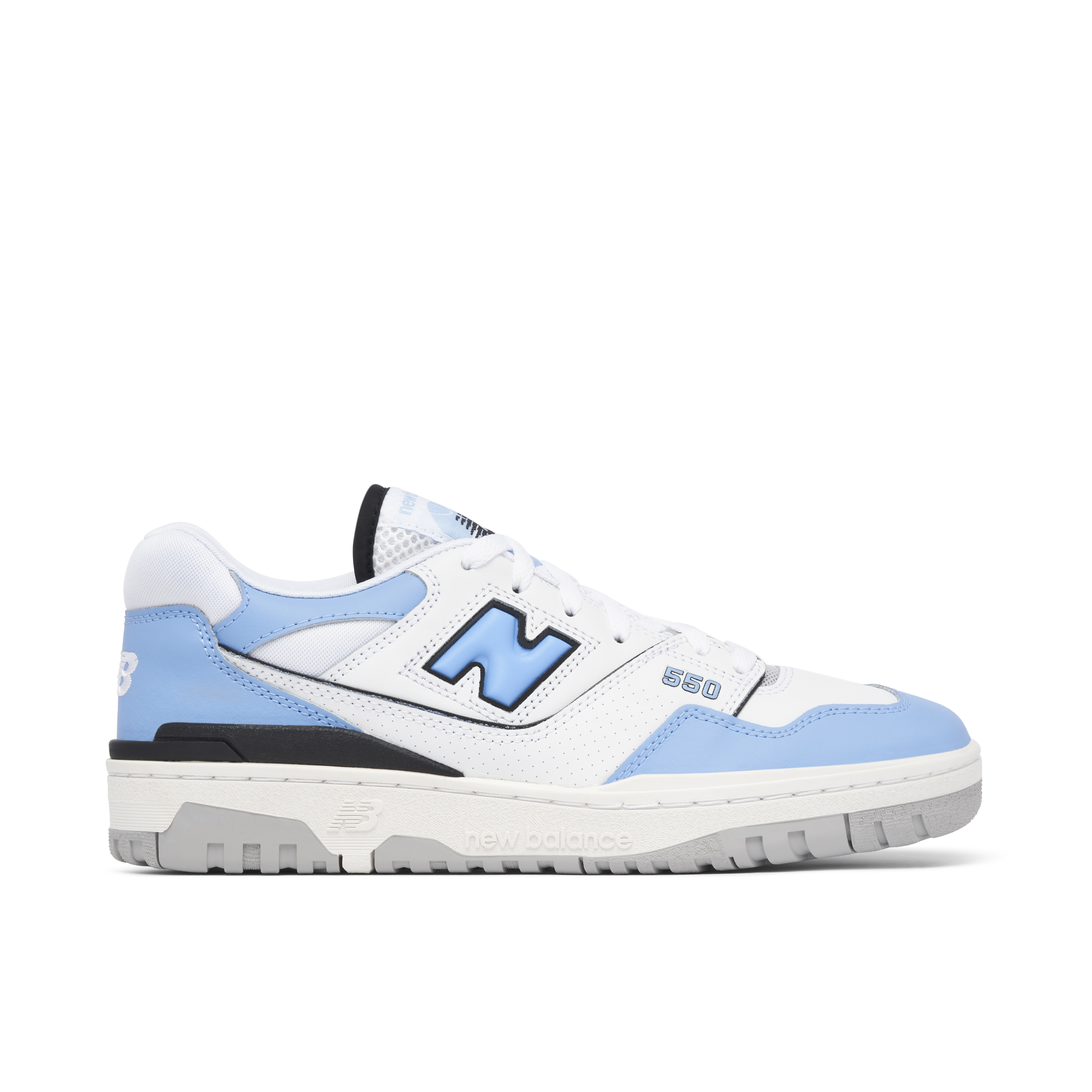 New Balance 550 White Carolina Blue | BB550ZNA | Laced