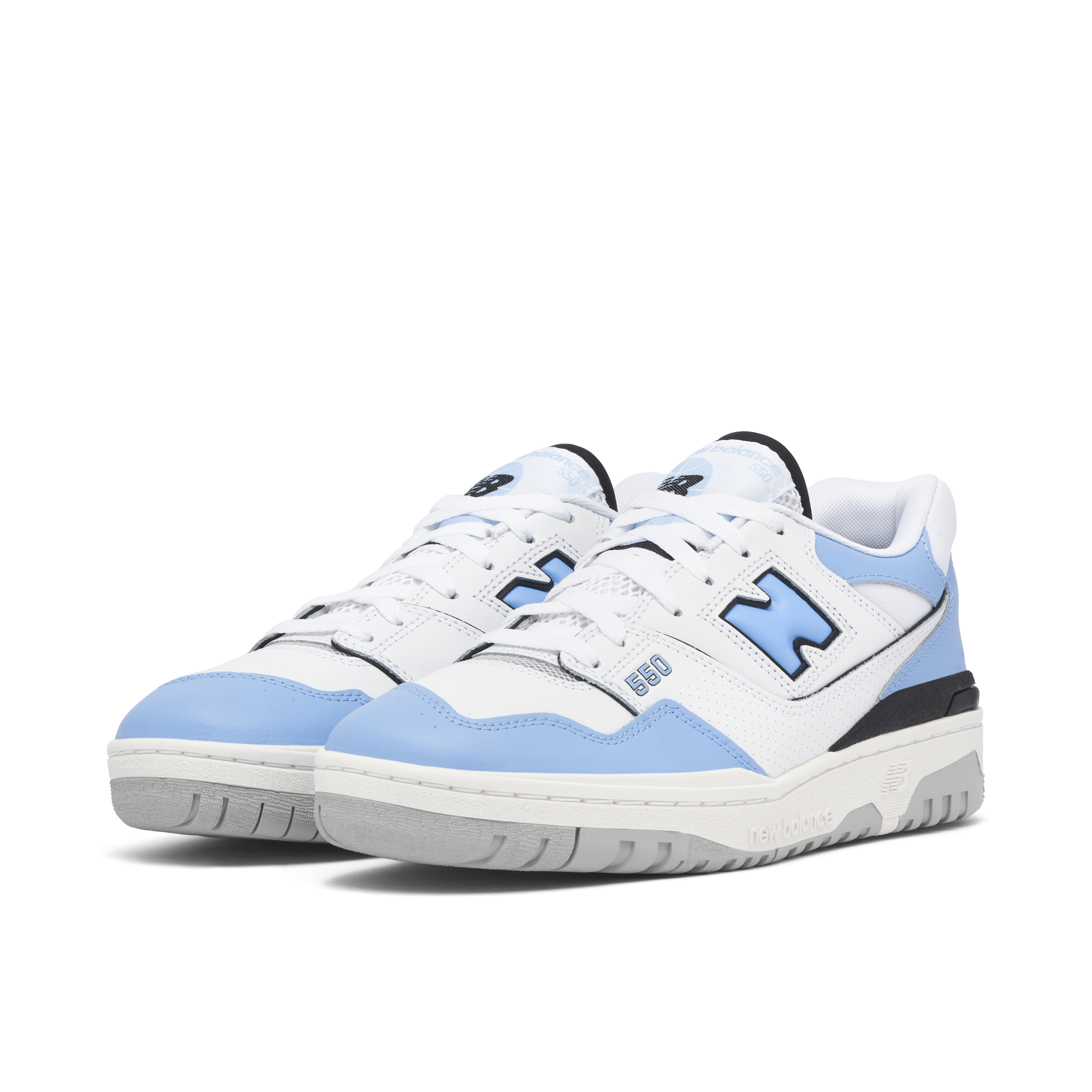 New Balance 550 White Carolina Blue | BB550ZNA | Laced