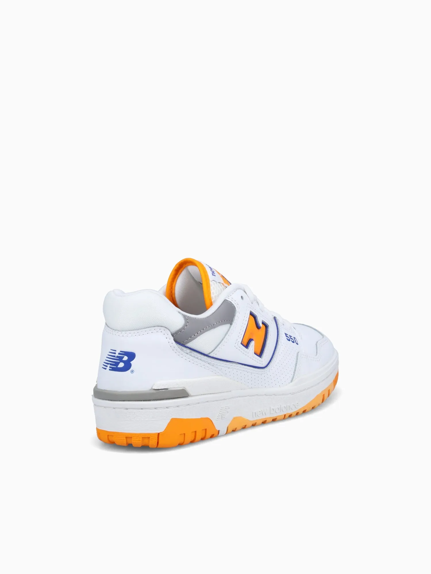 New Balance 550 White Orange leather