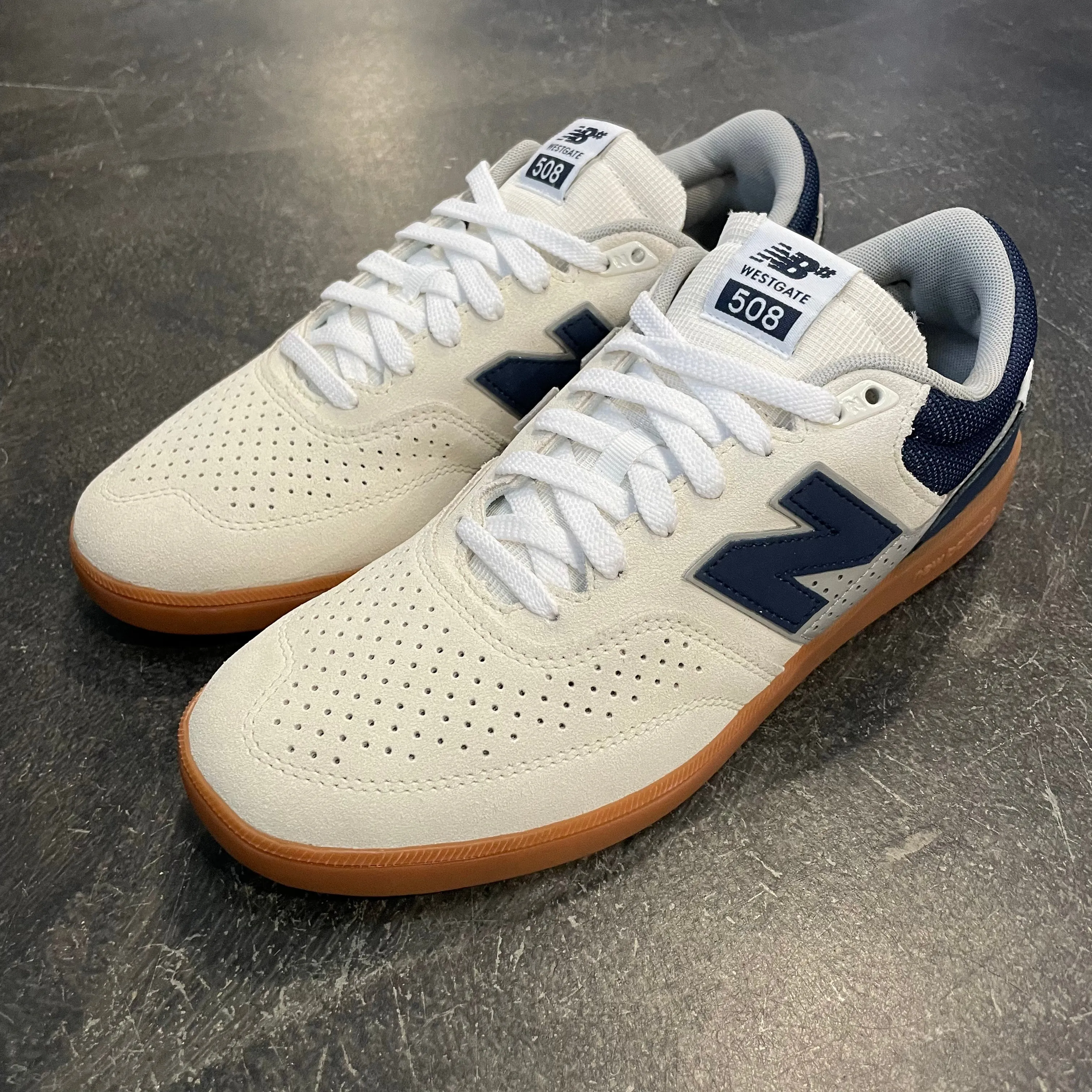 New Balance Numeric Brandon Westgate 508 White/Blue/Gum