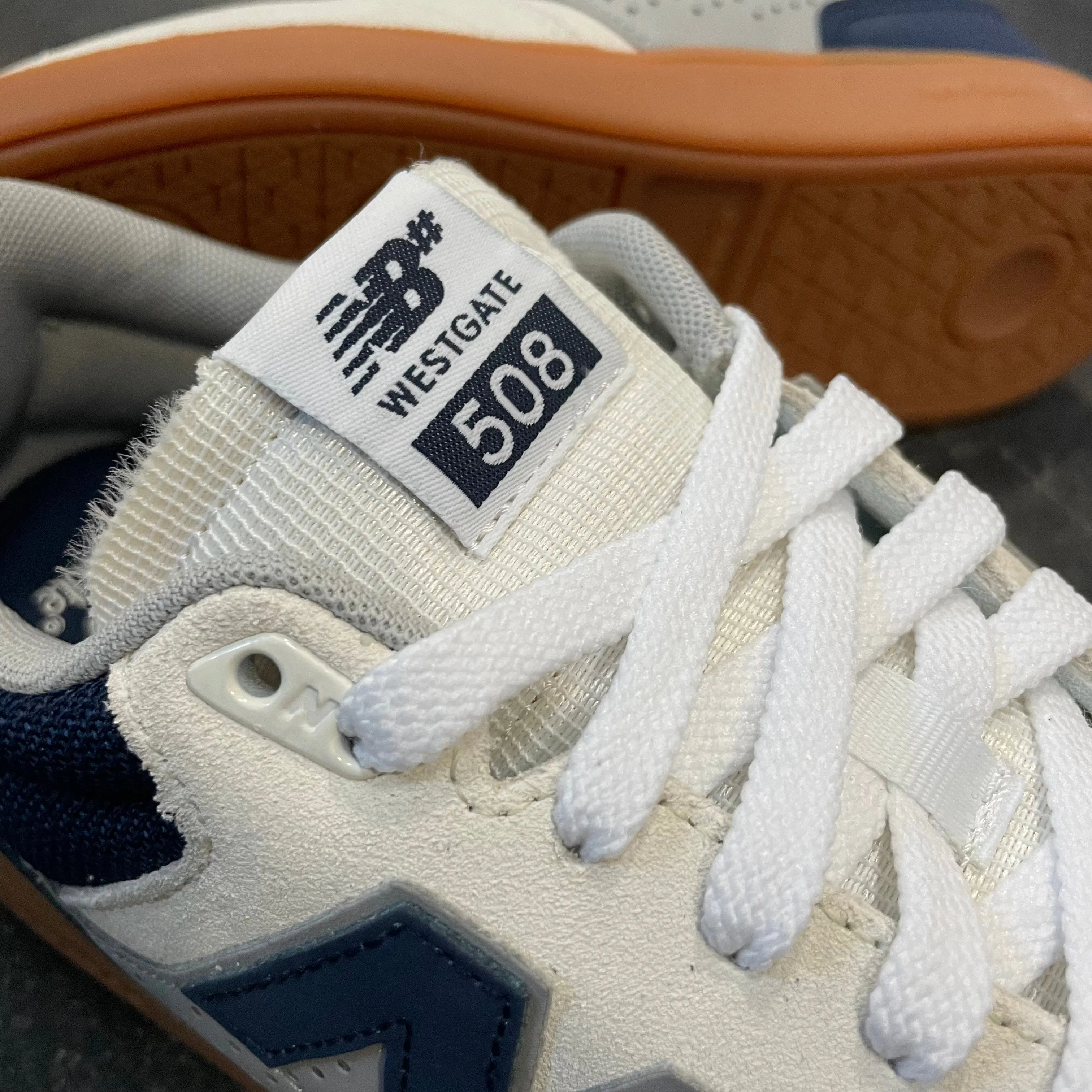 New Balance Numeric Brandon Westgate 508 White/Blue/Gum