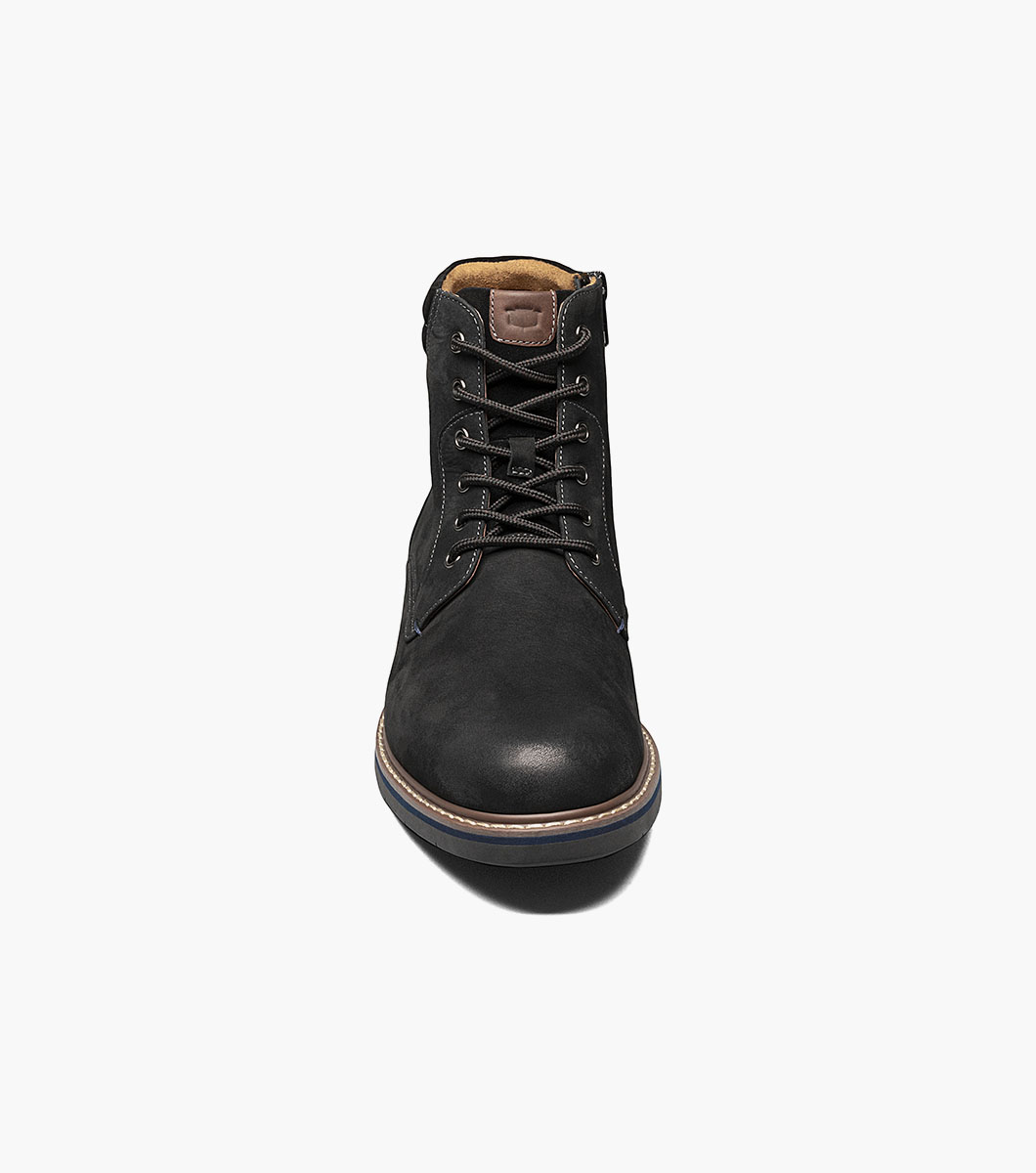 Norwalk Plain Toe Lace Up Boot