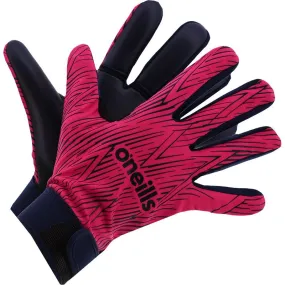 O'Neills Gravity Kids' GAA Gloves Pink / Marine