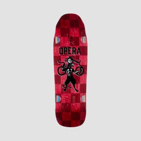 Opera Beast Ex7 Skateboard Deck Red/Orange - 9.5