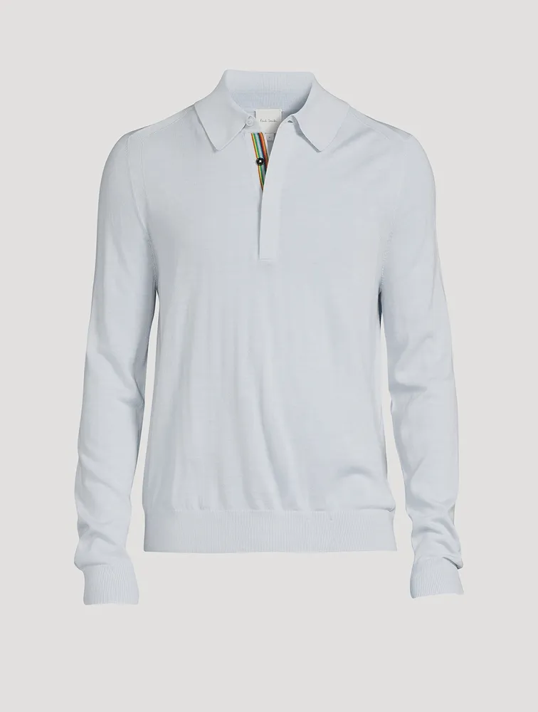 PAUL SMITH Gents Wool Polo Shirt