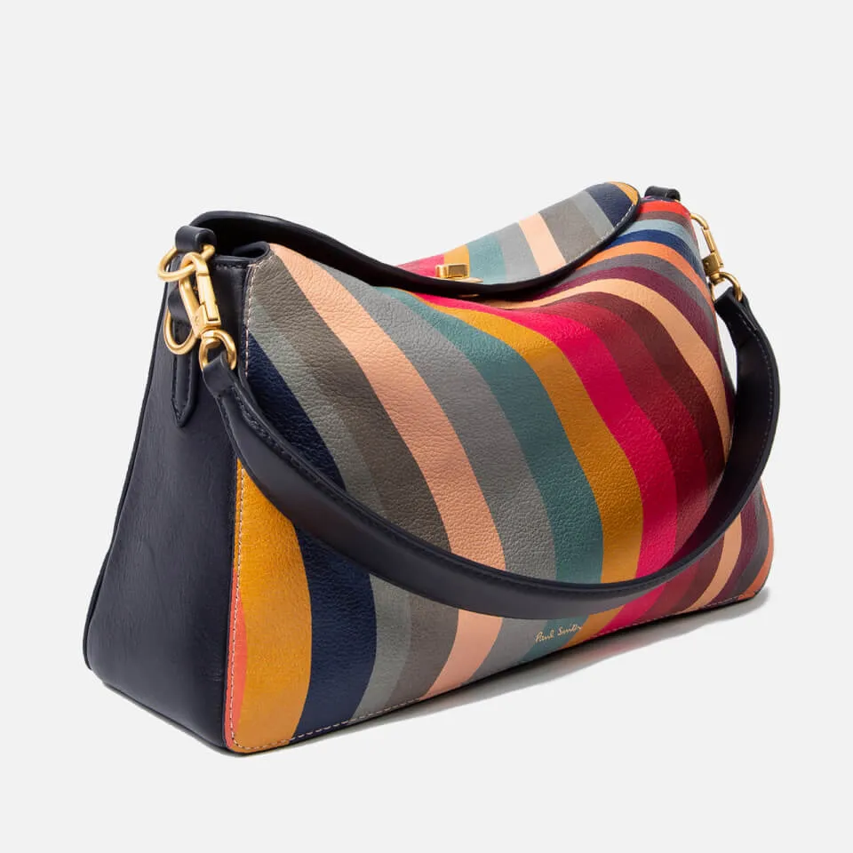 Paul Smith Swirl Printed Leather Shoulder Bag | Coggles