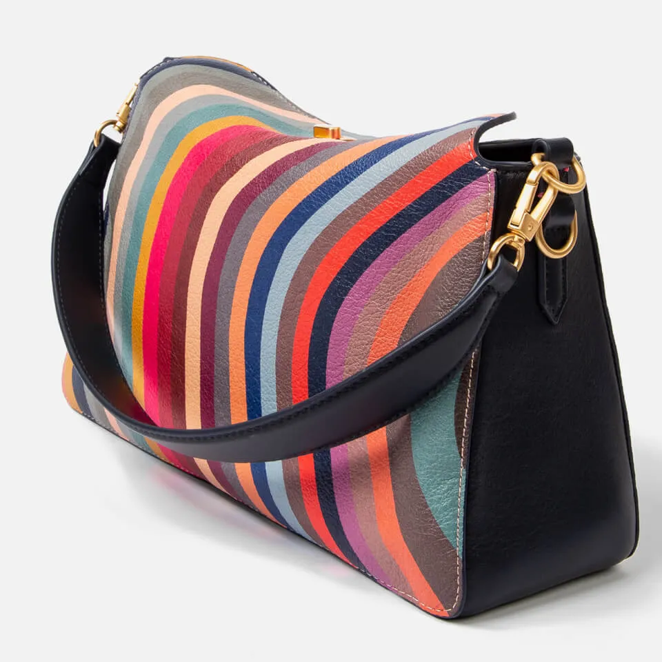 Paul Smith Swirl Printed Leather Shoulder Bag | Coggles