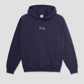 Polar Drip Logo Dave Hoodie Dark Violet