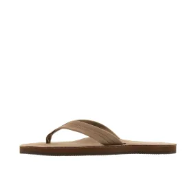 Rainbow Sandals PremIer Lthr Single Layer Arch Dark Brown