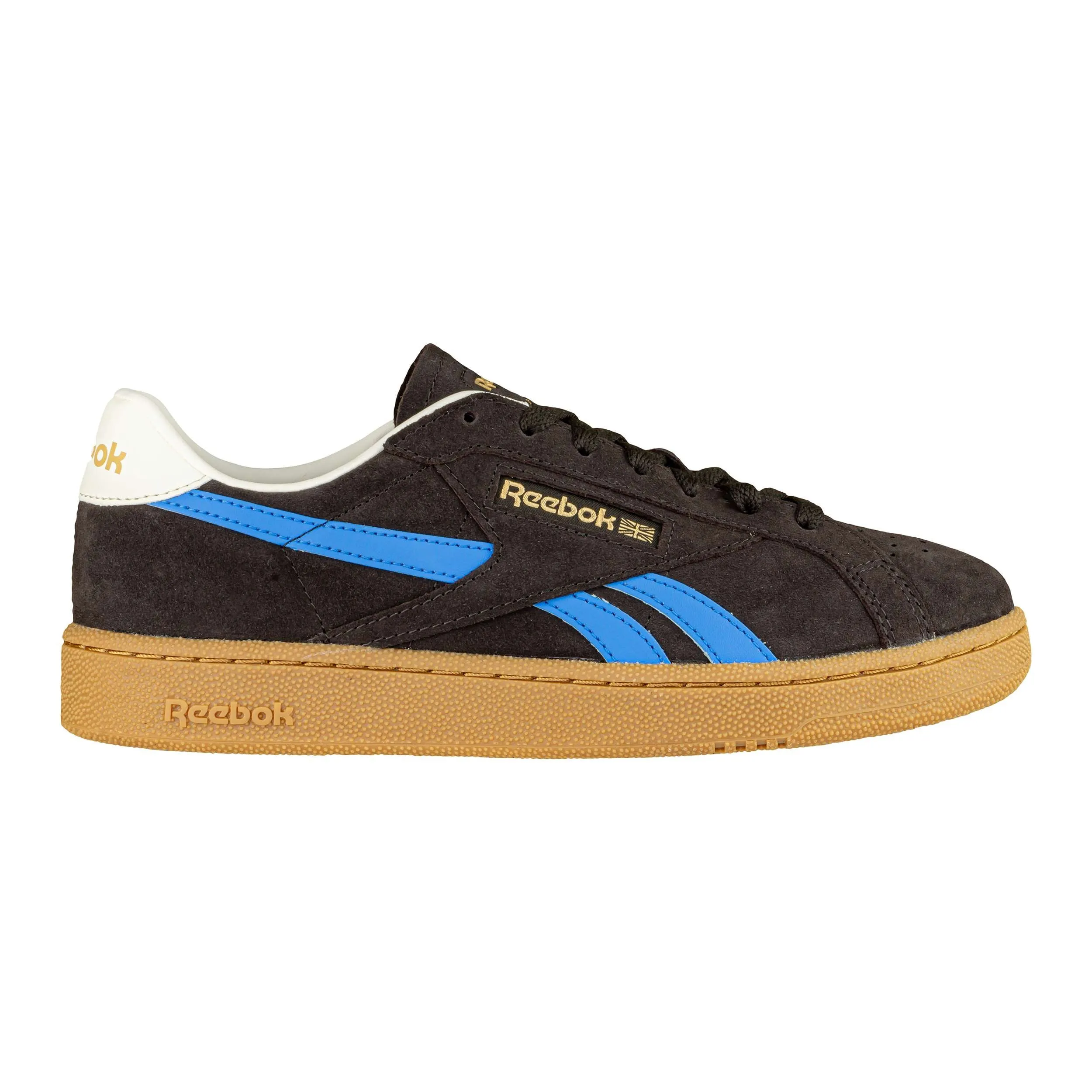 REEBOK CLUB C GROUNDS UK TENNIS BROWN/BLUE/CHALK