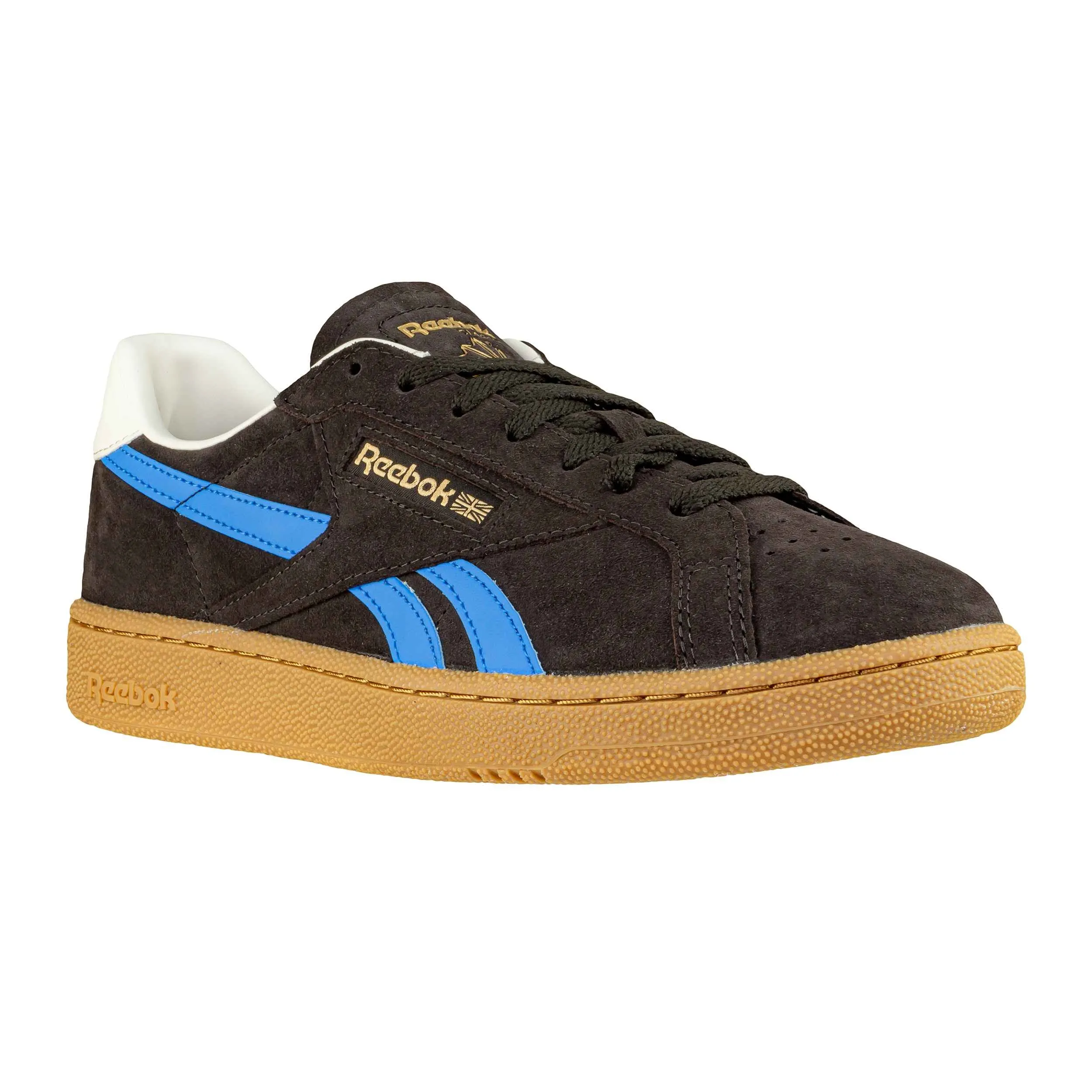 REEBOK CLUB C GROUNDS UK TENNIS BROWN/BLUE/CHALK