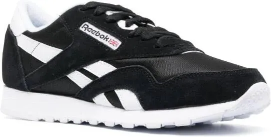 Reebok logo-tag low-top sneakers Black