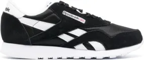 Reebok logo-tag low-top sneakers Black