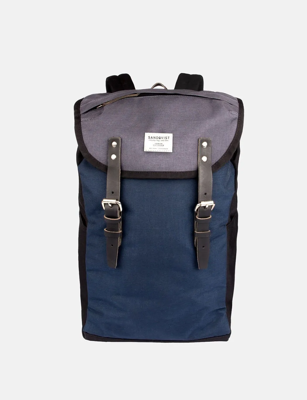 Sandqvist Hans Backpack (Cordura) - Navy Blue/Multi