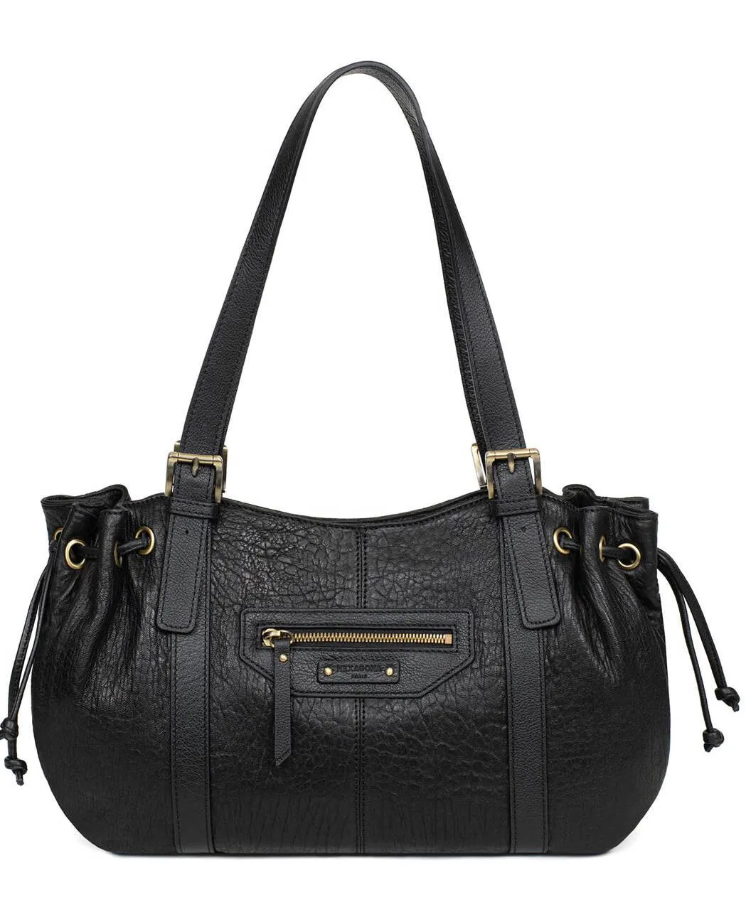 Shoulder bag with 2 black handles p99781