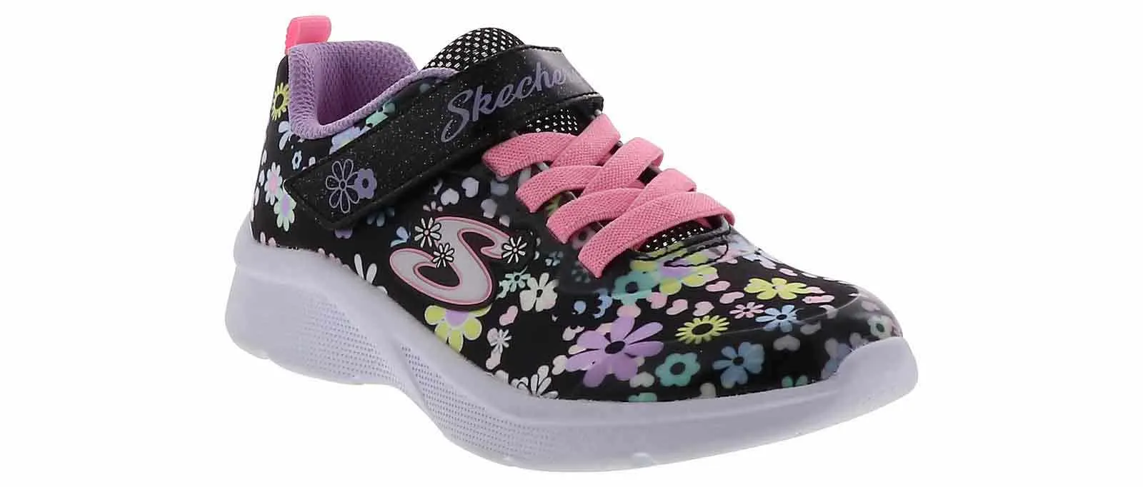 Skechers Microspec Daisy Fun Youth Girls’ (11-3) Running Shoe