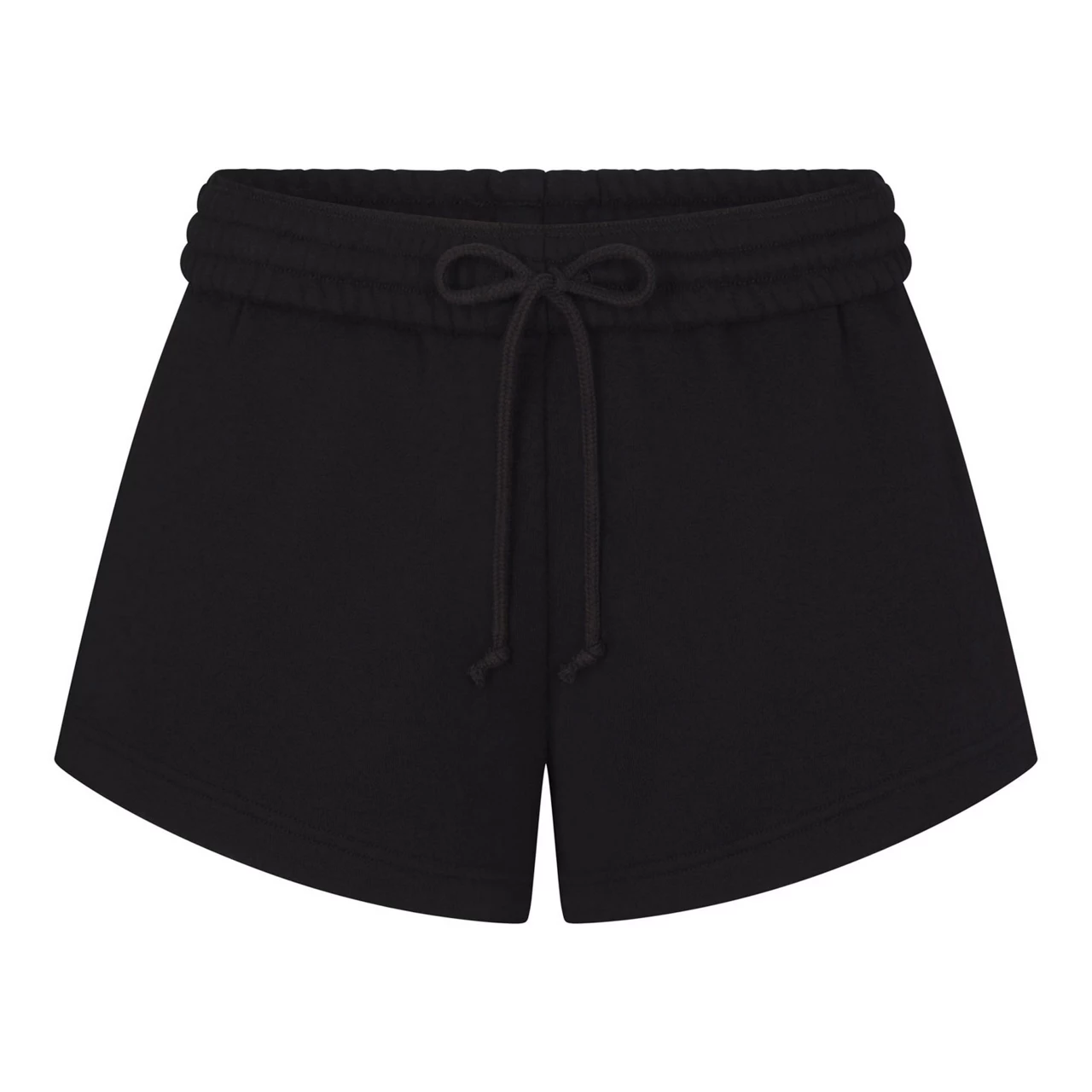 SKIMS COTTON FLEECE Short Onyx - Black