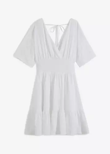 Smocked Tunic Dress by bonprix | Look Again