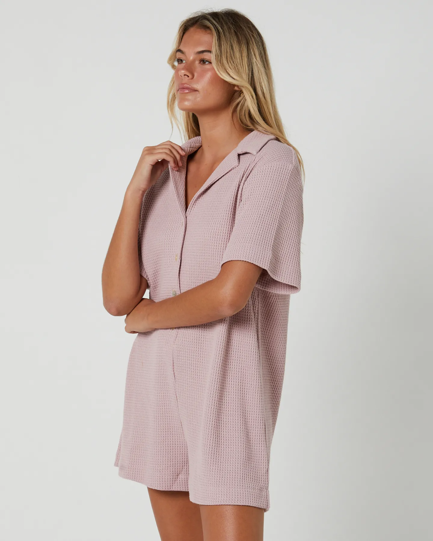 Swell Riley Romper - Lilac | SurfStitch