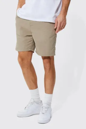 Tall Elastic Waist Comfort Short Length Short | boohooMAN UK