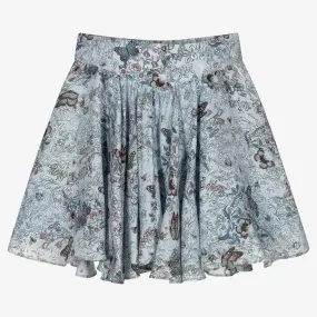 Teen Blue Butterfly Skirt