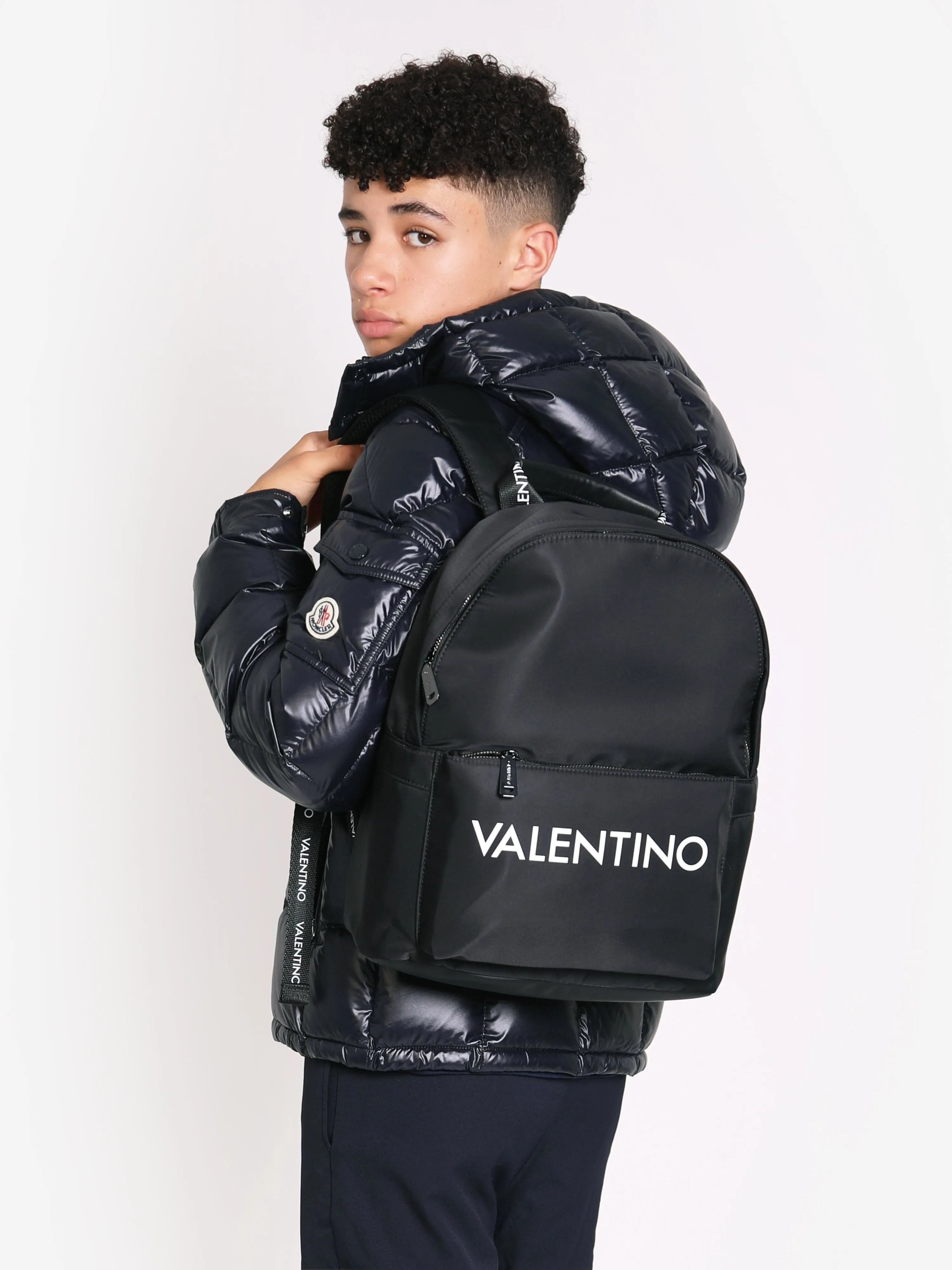 Valentino Girls Kylo Backpack in Black (W:29cm)