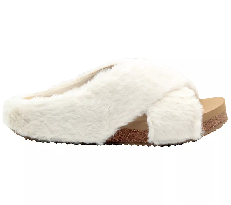 Volatile Faux Sherling Slipper- Rees