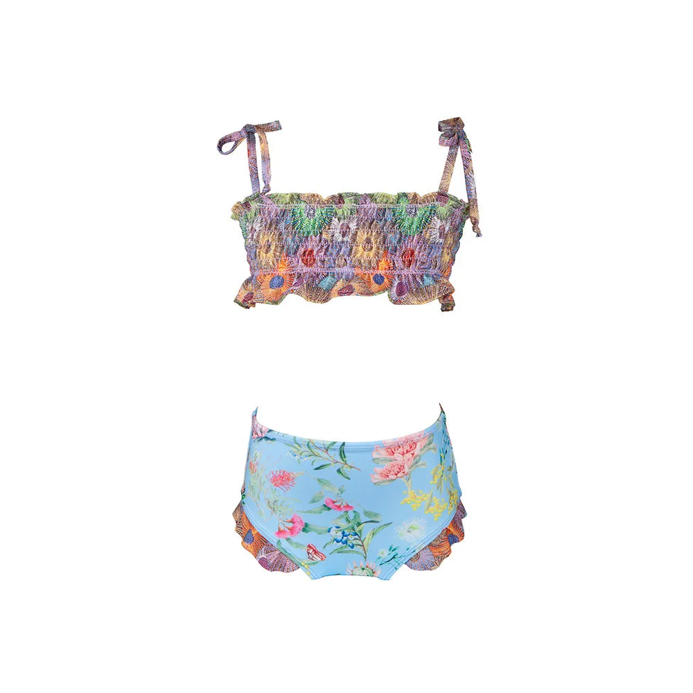 Waltzing Matilda Ruching Bikini (Water Dreaming)