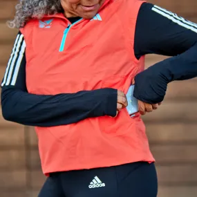 Women's Adizero Wind Vest - Bright Red