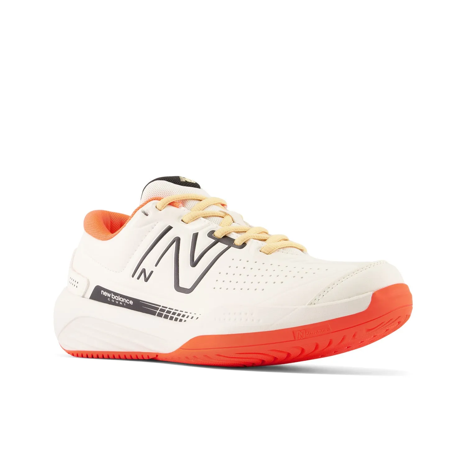 Women's New Balance 696v5 Color: Sea Salt with Neon Dragonfly