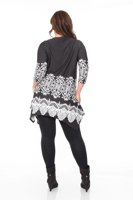 Women's Pin-tuck Pleats Tunic Top