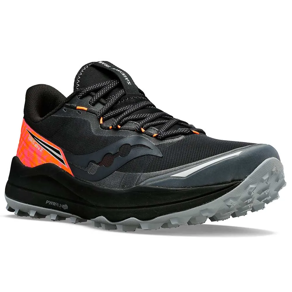 Women's Xodus Ultra 2 Trail Running Shoe - Black/ViZiOrange - Regular (B)